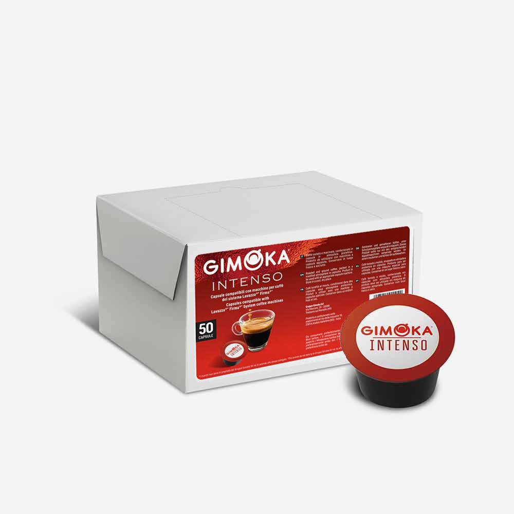 INTENSO GIMOKA, 50 cápsulas compatibles Nespresso Professional