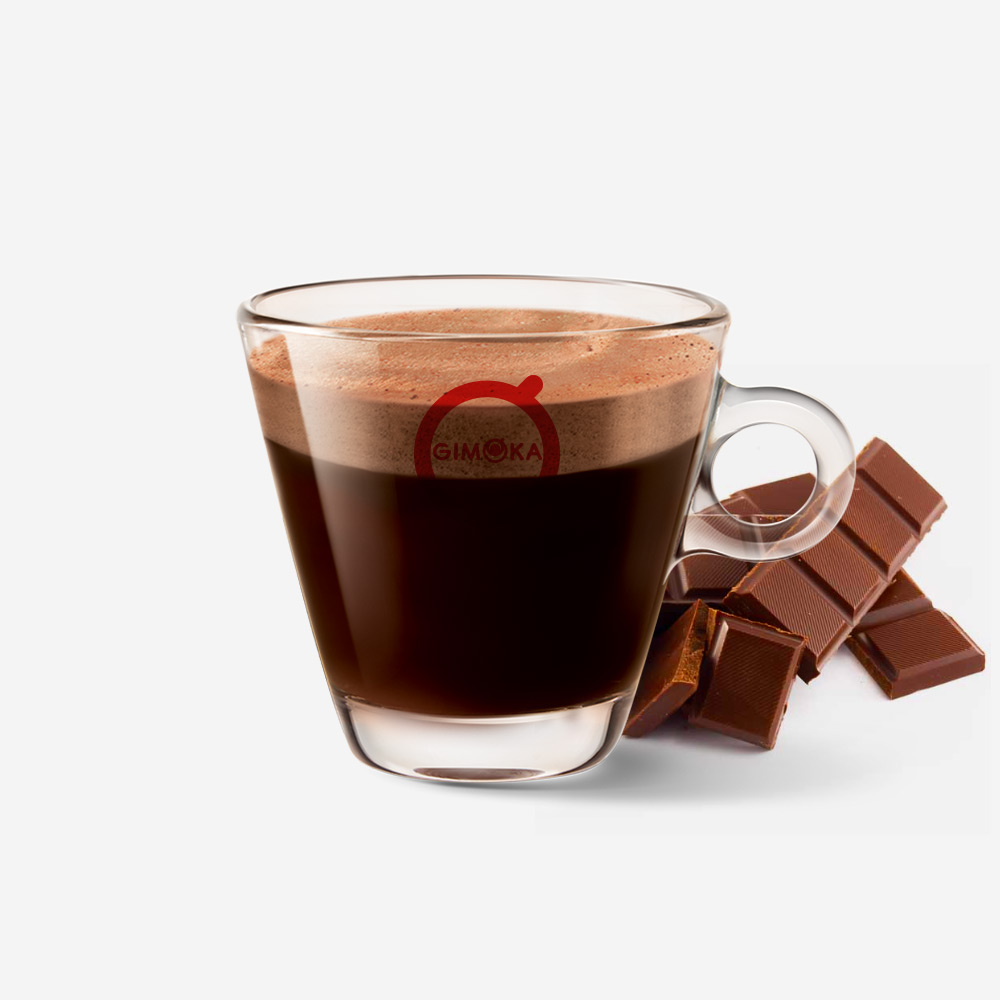 Bevanda al cioccolato in capsule Gimoka compatibili Lavazza a Modo Mio