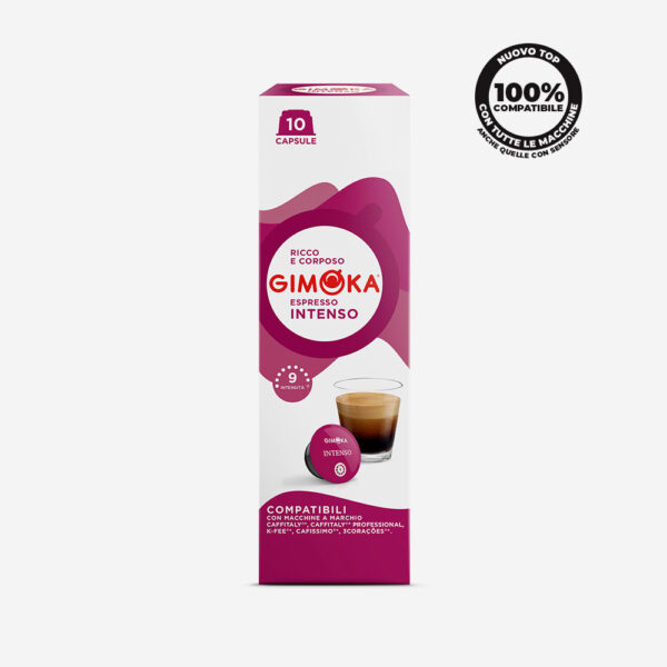 Gimoka miscela intenso compatibile Caffitaly